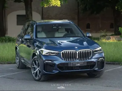 Usata BMW X5 M Sport 265 CV (194 kW) 2020 Blu/azzurro SUV