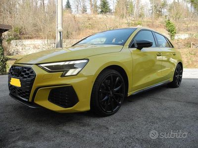 Usata Audi S3 Sport 310 CV (228 kW) 2022 Giallo Berlina
