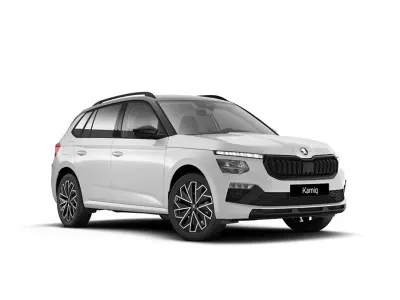 Nuova Skoda Kamiq 95 CV (69 kW) 2026 Bianco luna metallizzato nero tulipano p SUV