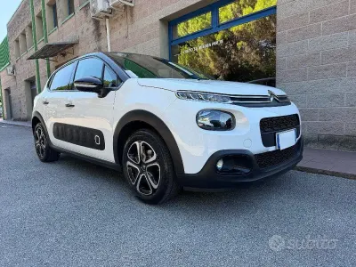 Usata Citroën C3 Shine 102 CV (75 kW) 2020 Bianco Utilitaria
