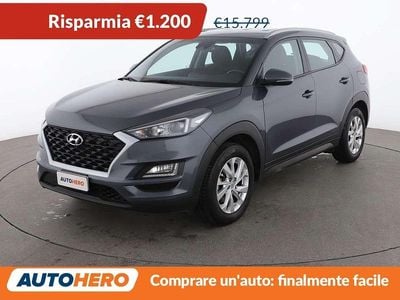 Usata Hyundai Tucson 116 CV (85 kW) 2019 Blu SUV