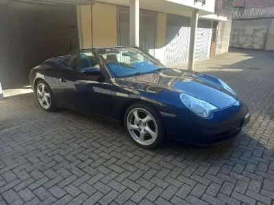 Usata Porsche 911 Carrera Cabriolet 320 CV (235 kW) 2003 Blu/azzurro Cabrio