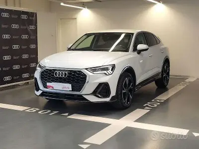 Usata Audi Q3 Sportback Business Plus 150 CV (110 kW) 2020 Bianco SUV