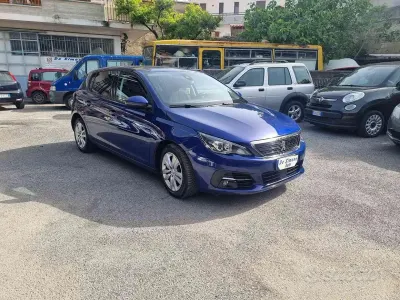 Usata Peugeot 308 Business-Line 99 CV (72 kW) 2018 Blu Berlina