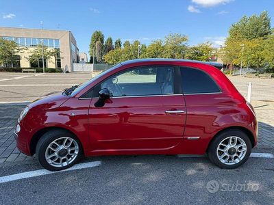 Usata Fiat 500 Sport 100 CV (73 kW) 2009 Rosso Berlina