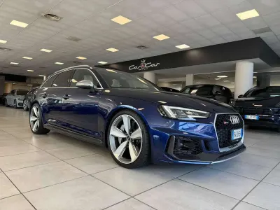 Usata Audi RS4 450 CV (330 kW) 2019 Blu/azzurro Station wagon