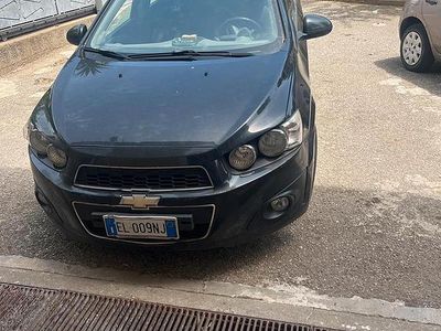 Usata Chevrolet Aveo 86 CV (63 kW) 2012 Nero Utilitaria