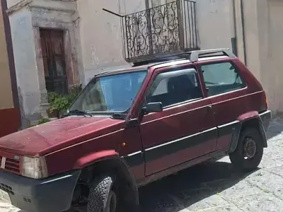 Usata Fiat Panda 4x4 1994 Rosso Utilitaria