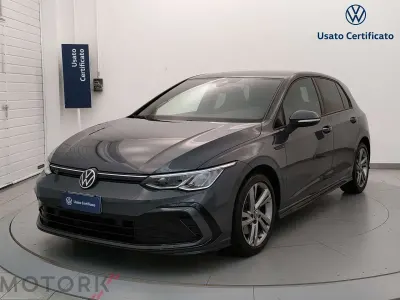 Usata VW Golf VII R-line 150 CV (110 kW) 2021 Grigio Utilitaria