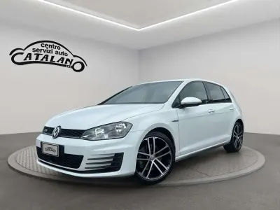 Usata VW Golf VII GTD 184 CV (135 kW) 2017 Bianco Berlina