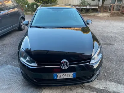 Usata VW Golf VII Comfortline 110 CV (80 kW) 2015 Nero Station wagon