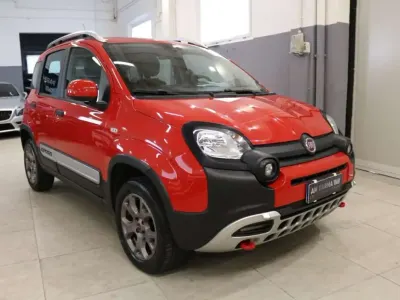 Usata Fiat Panda Cross Cross 90 CV (66 kW) 2018 Rosso Utilitaria