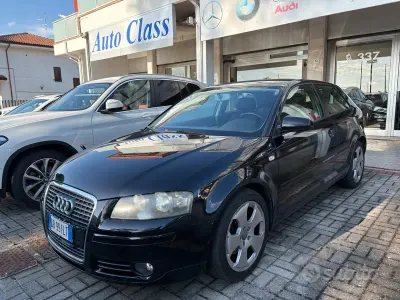 Usata Audi A3 Ambiente 140 CV (102 kW) 2005 Grigio Utilitaria