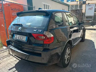 Usata BMW X3 150 CV (110 kW) 2005 Nero SUV