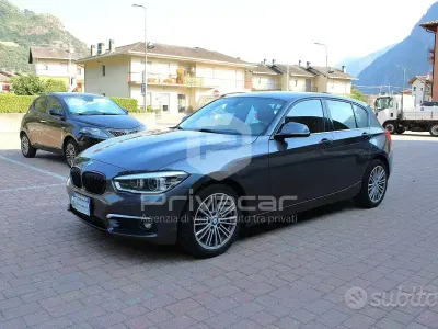 Usata BMW 116 Efficient Dynamics 116 CV (85 kW) 2019 Grigio Utilitaria
