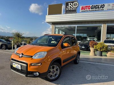 Usata Fiat Panda 4x4 S 85 CV (62 kW) 2013 Arancione Utilitaria