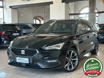 Usata Seat Leon FR 150 CV (110 kW) 2022 Nero Station wagon