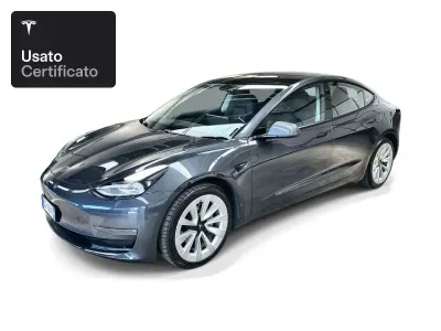 Usata Tesla Model 3 Long Range AWD 324 kW (441 CV) 2021 Midnight silver metallic Berlina
