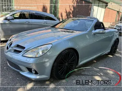 Usata Mercedes SLK200 AMG 163 CV (119 kW) 2004 Argento Cabrio