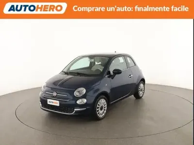 Usata Fiat 500 Lounge 70 CV (51 kW) 2018 Blu Utilitaria