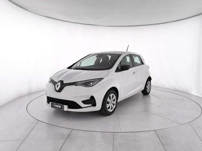 Usata Renault Zoe Life 50 kW (69 CV) 2022 Bianco ghiaccio Utilitaria