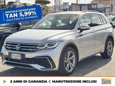 Usata VW Tiguan R-line 150 CV (110 kW) 2023 Argento SUV