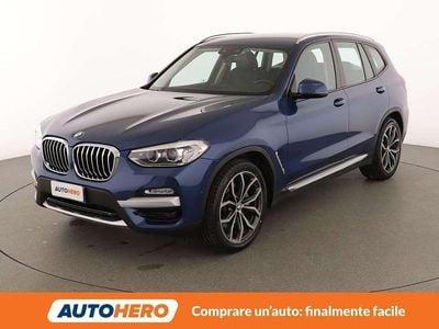Usata BMW X3 xLine 249 CV (183 kW) 2019 Blu/azzurro SUV