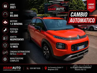 Usata Citroën C3 Aircross PureTech 131 CV (96 kW) 2021 Arancione SUV