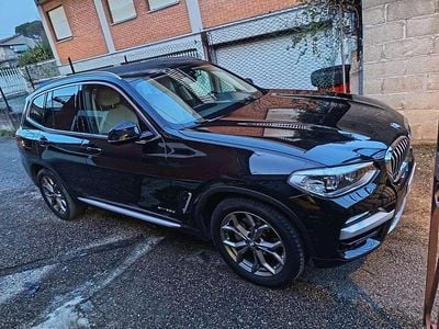 Begagnad BMW X3 Luxury Line 190 HK (139 kW) 2018 Svart SUV