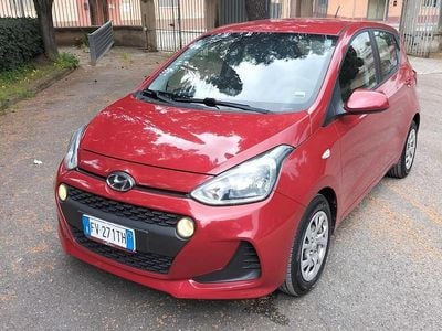 Usata Hyundai i10 69 CV (50 kW) 2018 Rosso Utilitaria