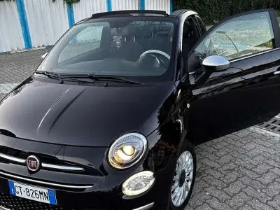 Usata Fiat 500C 69 CV (50 kW) 2024 Nero Cabrio
