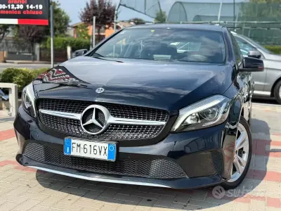 Usata Mercedes A200 136 CV (100 kW) 2018 Nero Berlina