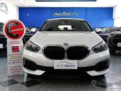 Usata BMW 116 Advantage 2021 Bianco Utilitaria