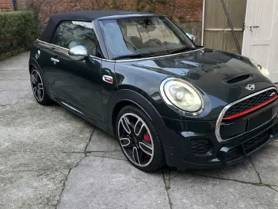 Usata Mini John Cooper Works Cabriolet 231 CV (169 kW) 2016 Verde Cabrio