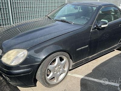 Usata Mercedes SLK230 2002 Nero Cabrio