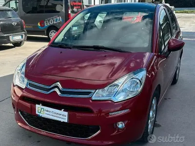 Usata Citroën C3 Exclusive 68 CV (50 kW) 2014 Rosso Berlina