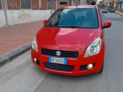 Usata Suzuki Splash 65 CV (47 kW) 2009 Rosso Utilitaria