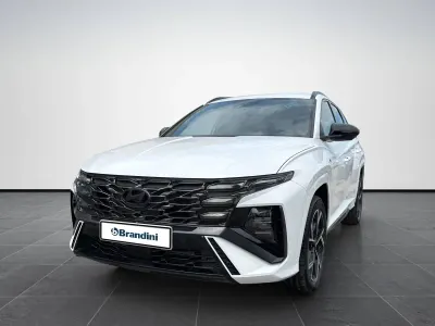 Nuova Hyundai Tucson N Line 180 CV (132 kW) 2026 Atlas white SUV