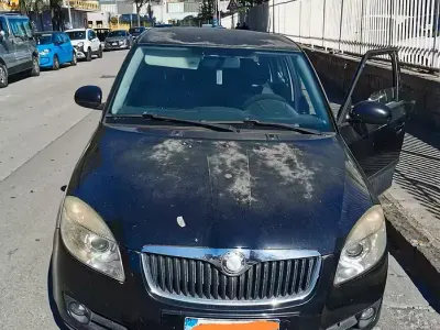 Begagnad Skoda Fabia 80 HK (58 kW) 2008 Svart Halvkombi
