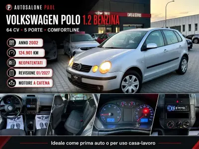Usata VW Polo Comfortline 64 CV (47 kW) 2002 Argenta metallizzata Utilitaria