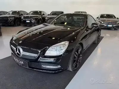 Usata Mercedes SLK200 184 CV (135 kW) 2012 Nero Cabrio