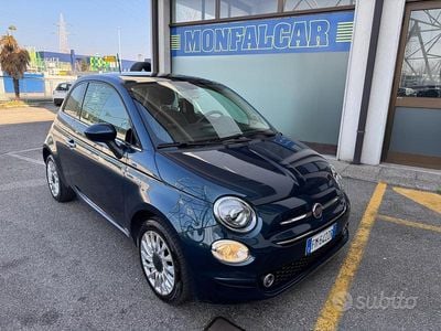 Usata Fiat 500 Lounge 70 CV (51 kW) 2018 Blu Berlina
