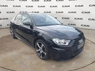 Usata Audi A1 Sportback S-Line 110 CV (80 kW) 2022 Nero Utilitaria