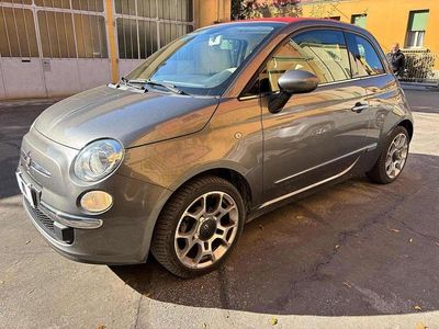 Usata Fiat 500C Lounge 69 CV (50 kW) 2015 Grigio Cabrio