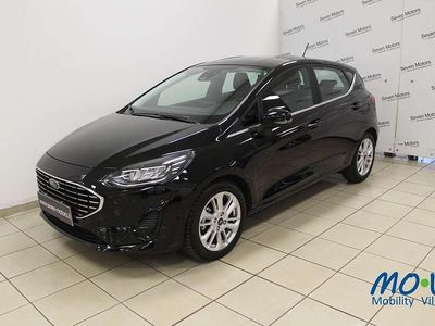 Begagnad Ford Fiesta Titanium 125 HK (91 kW) 2022 Svart Halvkombi