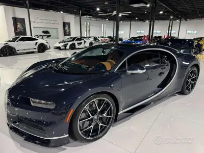 Usata Bugatti Chiron 2020 Blu Coupé