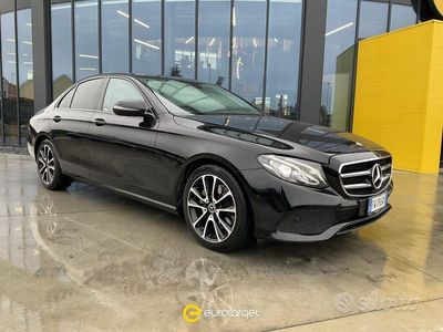 Usata Mercedes E220 Business 194 CV (142 kW) 2019 Nero Berlina