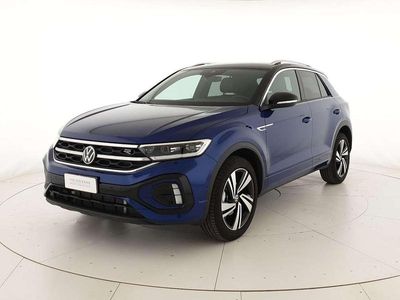 Usata VW T-Roc R-line Plus 150 CV (110 kW) 2024 Lapiz blue metallizzato nero SUV