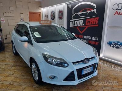 Usata Ford Focus Titanium 115 CV (84 kW) 2013 Bianco Station wagon