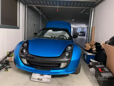 Usata Smart Roadster 82 CV (60 kW) 2003 Bluazzurro Cabrio
